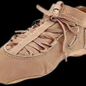 CAPEZIO FIZZION DANCE BALLET SHOES~NUDE Z11~SIZE P NEW IN BOX